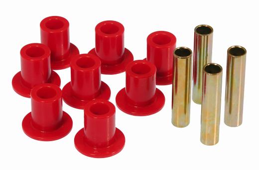 Prothane Front Leaf Spring Eye Bushings Kit - Red