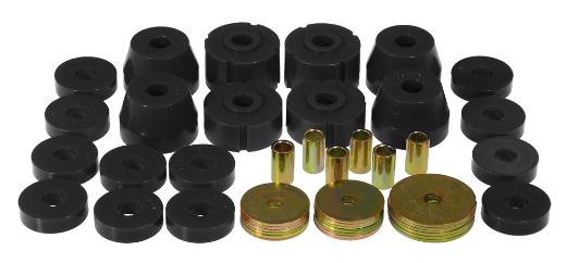 Prothane Body Mount Bushings and Radiator Support Bushings - Black