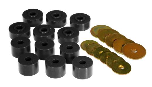 Prothane Body Mount Bushings - Black