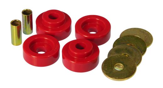 Prothane Torsion Bar Crossmember Mount Bushings - Red