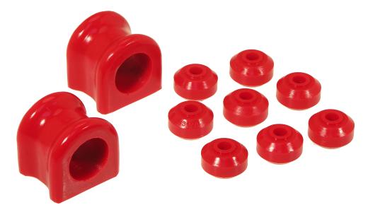 Prothane Front Sway Bar and Endlink Bushings - 34mm - Red