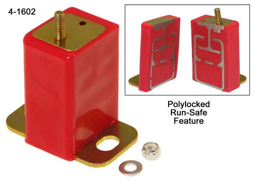 Prothane Transmission Mounts - Red