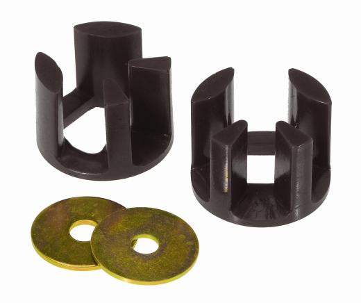 Prothane Motor Mount Inserts - Upper and Lower - Race - Black