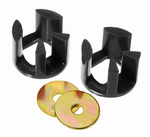 Prothane Motor Mount Inserts - Upper and Lower - Street - Black