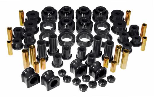 Prothane Total Front/Rear Bushings Kit - Black