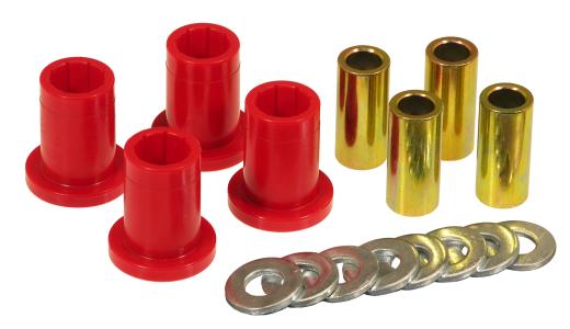 Prothane Front Upper Control Arm Bushings - without Shells - Red