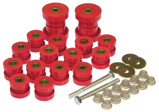 Prothane Rear Control Arm Bushings - Red