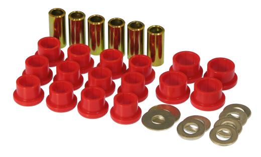 Prothane Control Arm Bushings - Rear (Red)