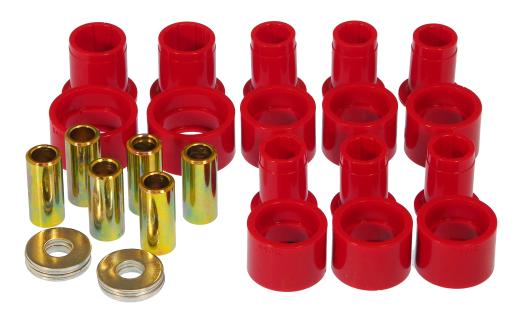 Prothane Trailing Arm Bushings - Rear (Red)