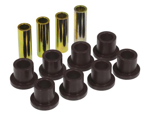 Prothane Rear Leaf Spring Eye Bushings - Crew Cab - Black