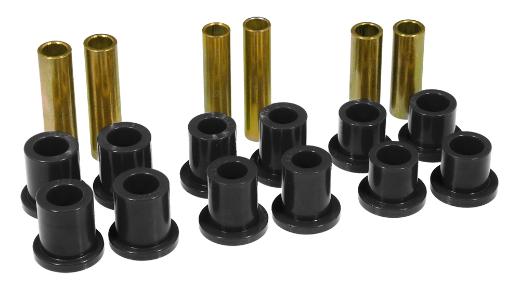 Prothane Rear Leaf Spring Bushings - Super Cab - Black