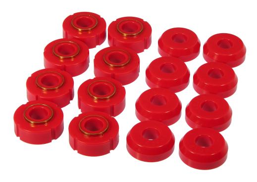 Prothane Body Mount Bushings - Red