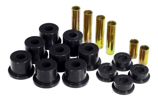 Prothane Leaf Spring Bushings - Spring Eye and Shackle (Black) Front