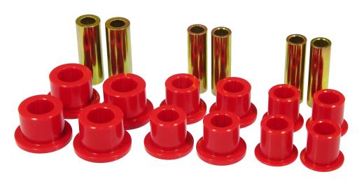 Prothane Front Leaf Spring Bushings - Red