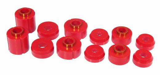 Prothane Body Mount Bushings - Red