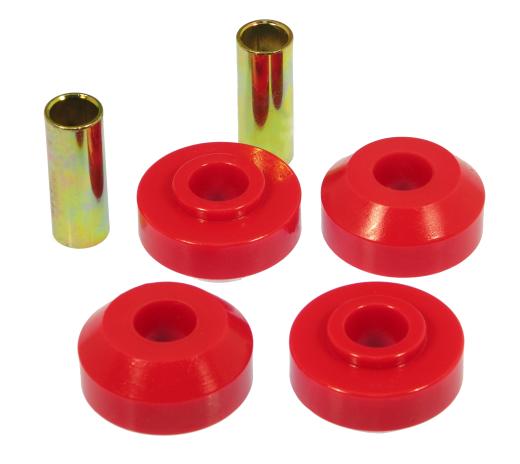 Prothane Front Strut Rod Bushings - 2 Piece Design - Red