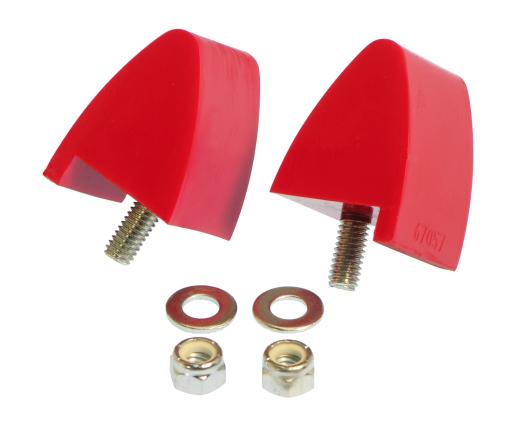 Prothane Front Bump Stops - Red