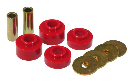 Prothane Front IRS Differential Bushings - Red