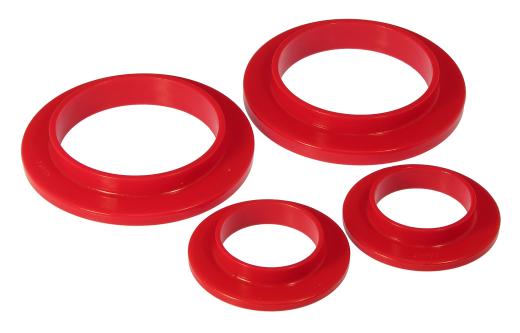 Prothane Coil Spring Bushings  - Rear Upper and Lower Coil Spring Isolaters (Red)