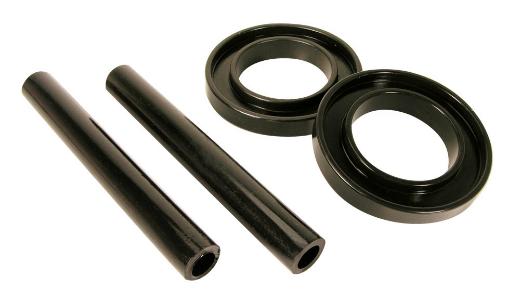 Prothane Coil Spring Bushings  - Front Upper and Lower Coil Spring Isolaters (Black)