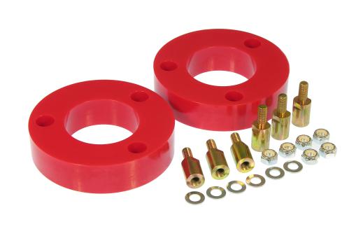 Prothane Front Coil Spring Lift Spacer Kit - 2 Inch - Red