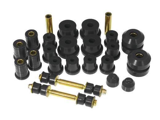 Prothane Total Front/Rear Bushings Kit - Black