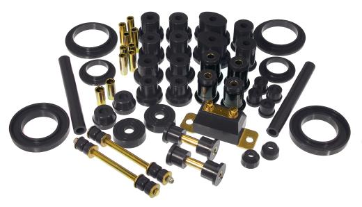 Prothane Total Front/Rear Bushings Kit - Black