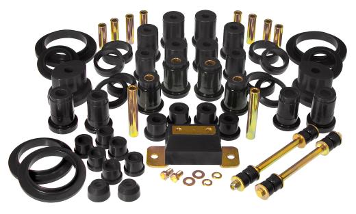 Prothane Total Front/Rear Bushings Kit - Black