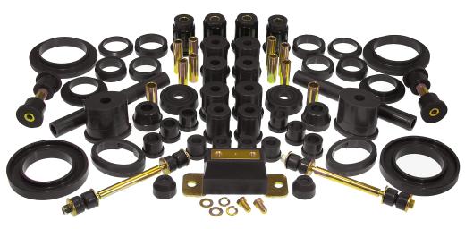 Prothane Total Front/Rear Bushings Kit - Black