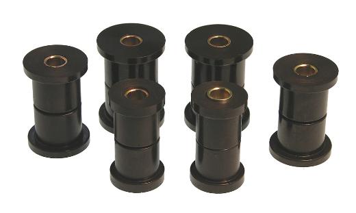 Prothane Rear Leaf Spring Bushings - 1-3/8 Inch - 2600-3500 LB Spring Rating - Black