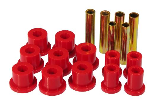 Prothane Front Leaf Spring Bushings - Red