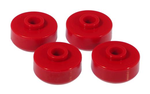 Prothane Rear Spring Cushion Kit - Red