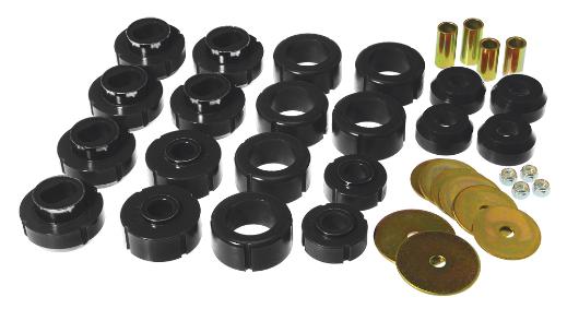 Prothane Body Mount Bushing Kit - Black