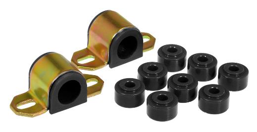 Prothane Rear Sway Bar and Endlink Bushings - 1-1/16 Inch - Black