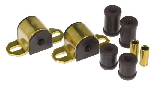 Prothane Rear Sway Bar and End Link Bushings - 9/16 Inch -2 Bolt Clamp Style - Black