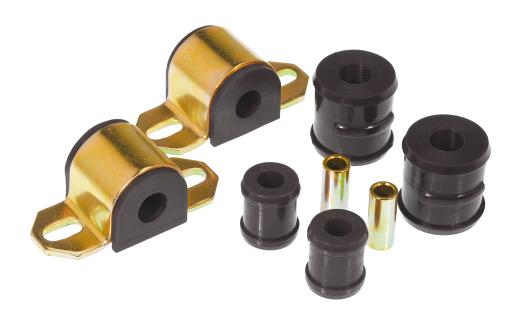 Prothane Rear Sway Bar and End Link Bushings - 11/16 Inch - 1 Bolt Clamp Style - Black