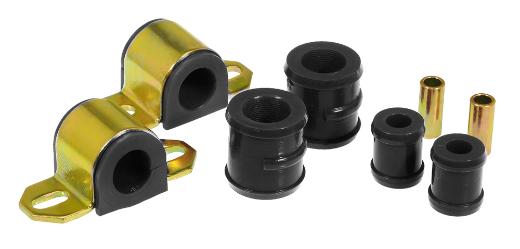 Prothane Rear Sway Bar and End Link Bushings - 1 Inch - 1 Bolt Clamp Style - Black