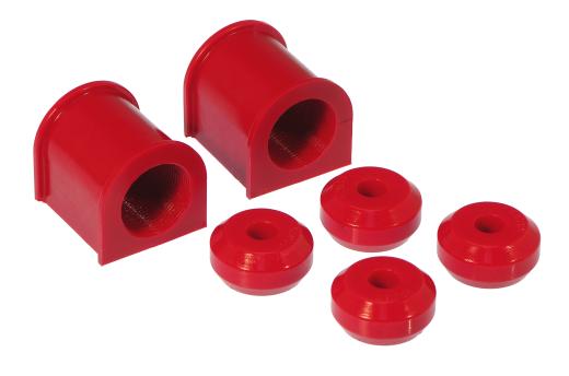 Prothane Front Sway Bar and Endlink Bushings - 28mm - Red