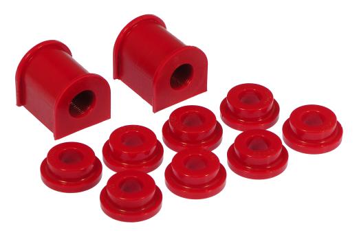 Prothane Rear Sway Bar and Endlink Bushings - 16mm - Red