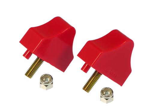 Prothane Front Lower Control Arm Bump Stops - Red