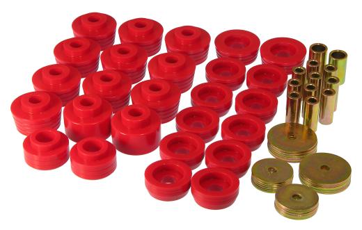 Prothane Body Mount Bushings - Red