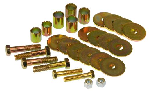 Prothane Body Mount Hardware Kit - for Prothane Part No. 7119