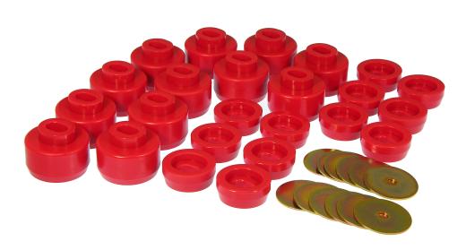 Prothane Body Mount Bushings - Red