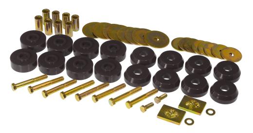 Prothane Body Mount Bushings Kit - Black