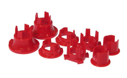 Prothane Rear Subframe Inserts - Red