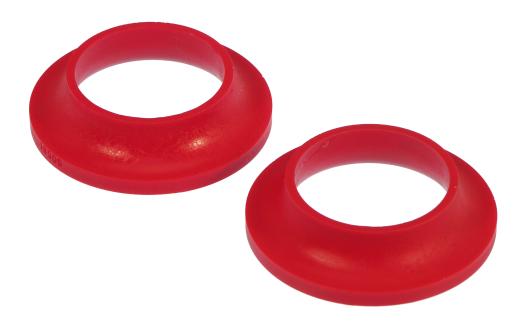 Prothane Coil Spring Bushings  - Rear Uppers Coil Spring Isolaters (Red)