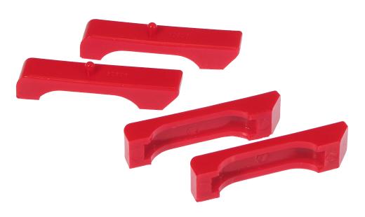 Prothane Radiator Isolators - Small Block - Red