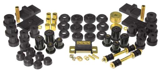 Prothane Total Front/Rear Bushings Kit - Black