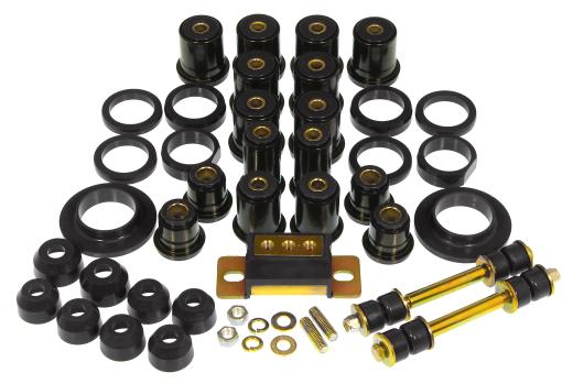 Prothane Total Front/Rear Bushings Kit - Black