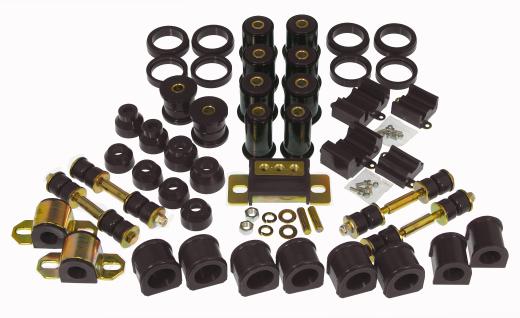 Prothane Total Front/Rear Bushings Kit - Black